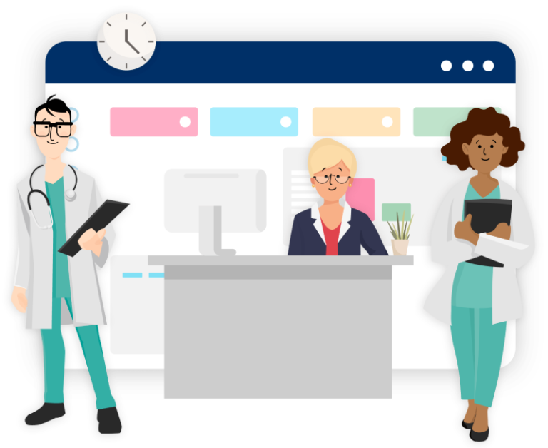 Ilustração do Amplus Clinic.